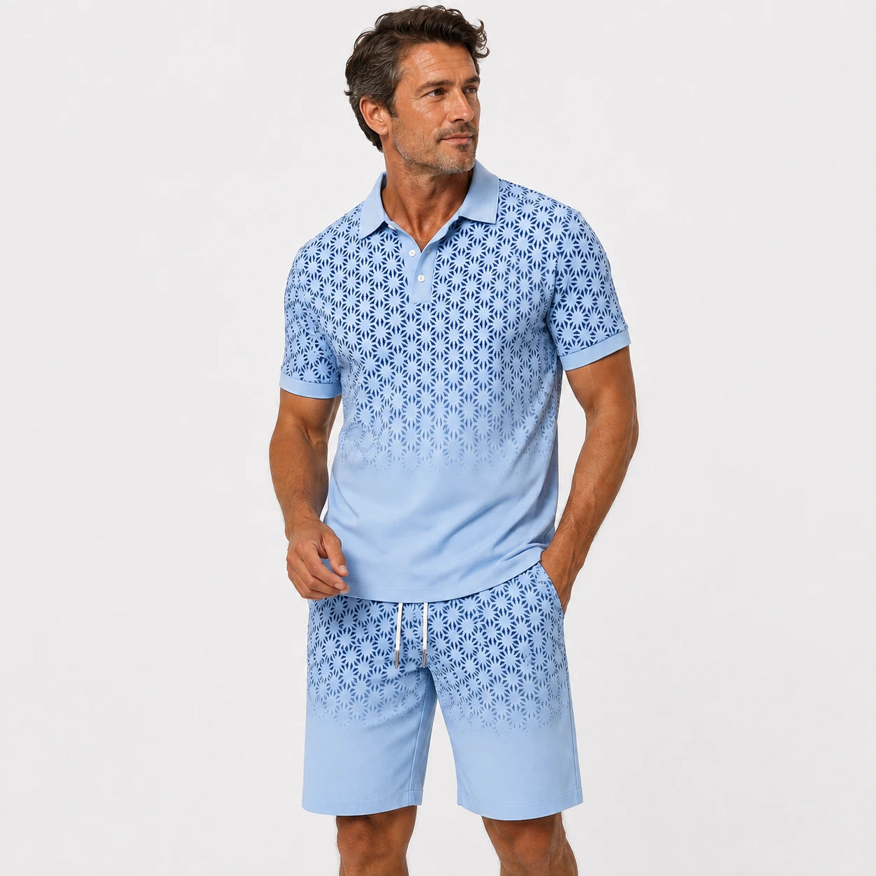 Summer Set with Geometric Print